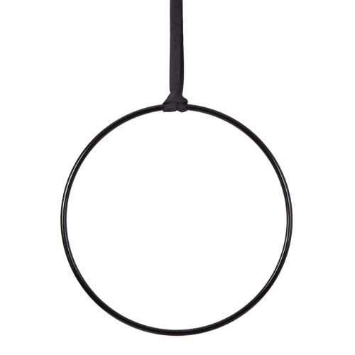 Koło Aerial Hoop pełne 95/0/22 - CZARNE