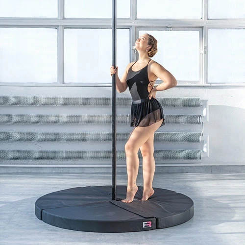 Materac Pole Dance - okrągły - pianka wysokiej gęstości