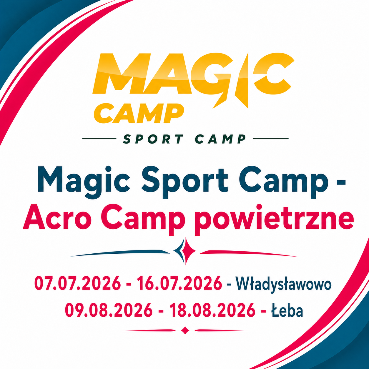 Magic Sport Camp - Acro Camp powietrzne