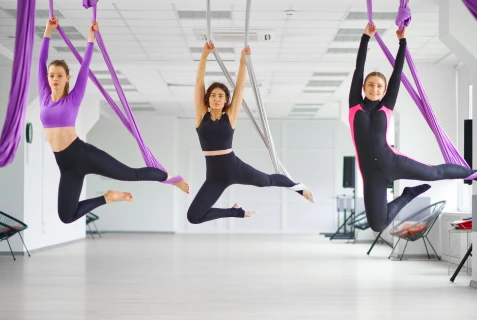 Zajęcia z tańca w powietrzu