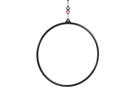 Koło aerial hoop z karabińczykami